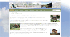 Desktop Screenshot of moorlehrpfad.de