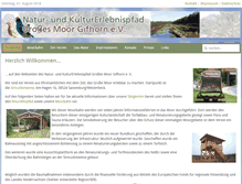 Tablet Screenshot of moorlehrpfad.de